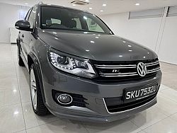Volkswagen Tiguan R-Line 2.0 TSI Sunroof 2015 Grey